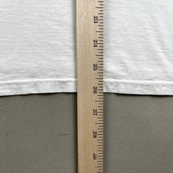 Vintage Stussy T-Shirt Adult Medium White Moonlighting Futura Plane Skydive y2k - Picture 12 of 13